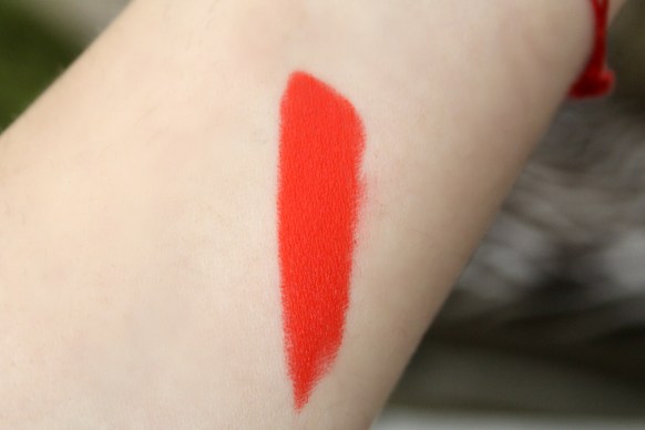 NYX matte lipstick indie flick swatch