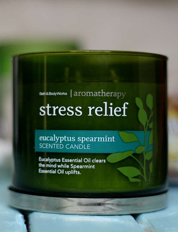 bath and body works stress relief candle