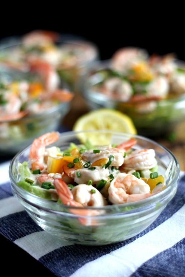 light shrimp salad recipe