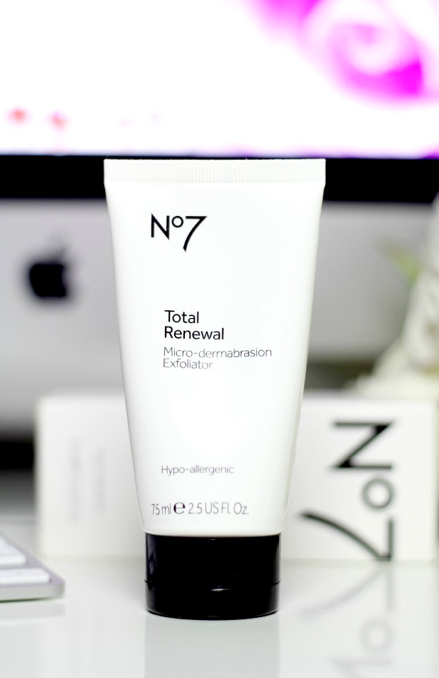 No. 7 Total Renewal Micro-dermabrasion Exfoliator review blog