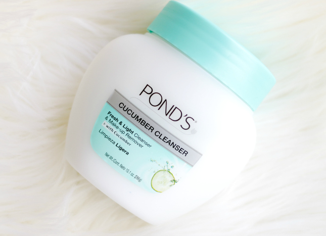 Pond's cucumber cleanser review