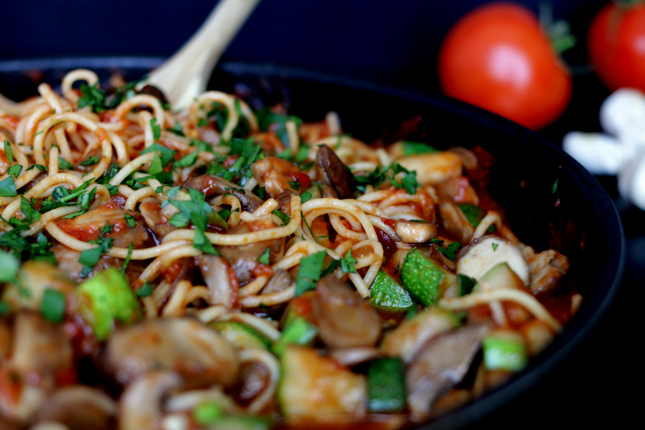 Easy weekday pasta dinner