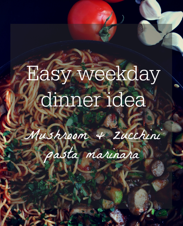 weekday dinner ideas