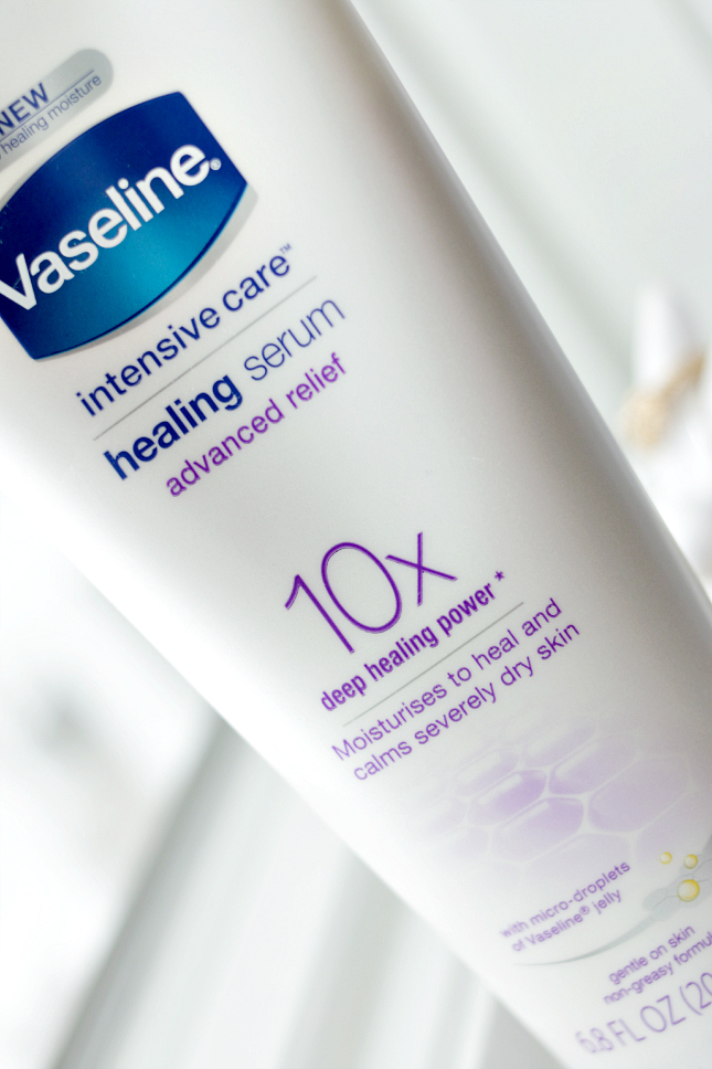 New Vaseline Advanced Relief Healing Serum Review