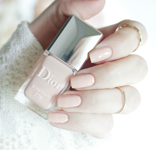 peachy nude nail polish