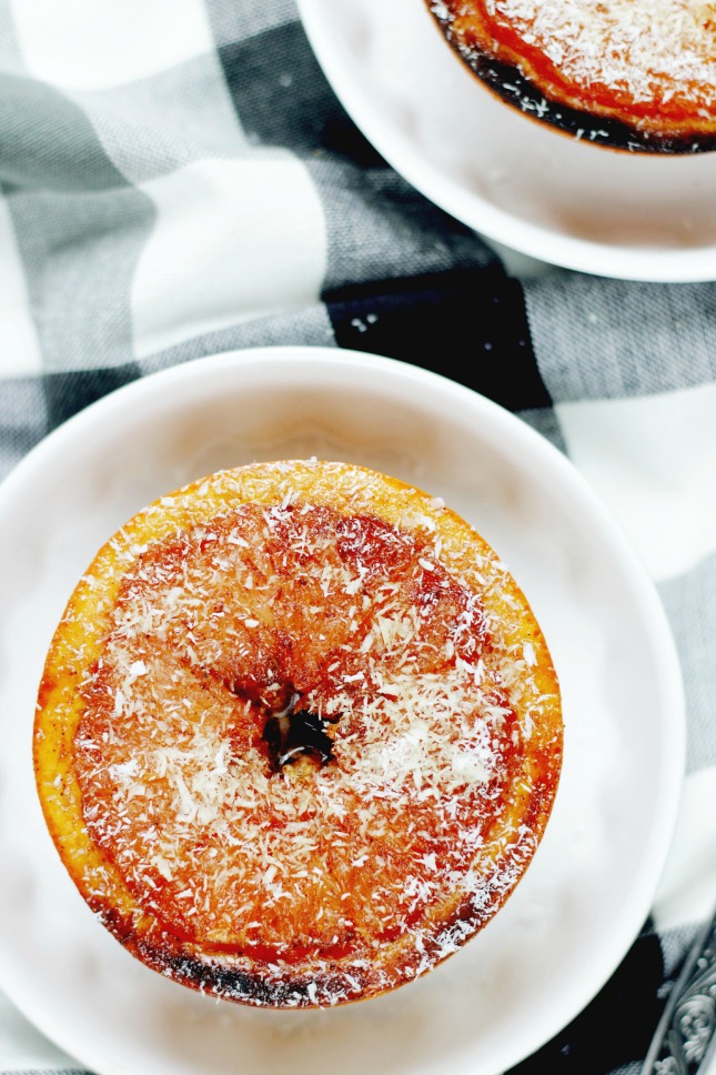 broiled grapefruit with coconut recipe