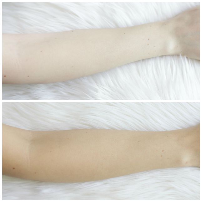 SVELTA tan before and after