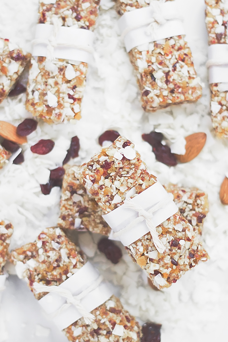 Homemade Vegan Raw Bars