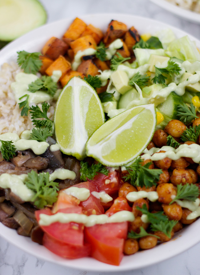 Healthy Veggie Bowls (Vegan)