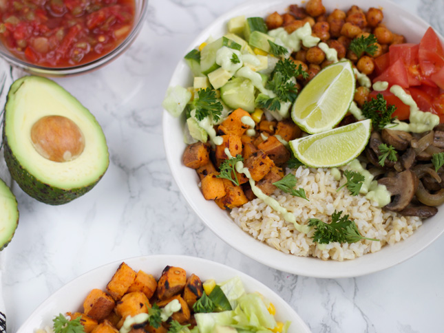 Healthy Veggie Bowls (Vegan)