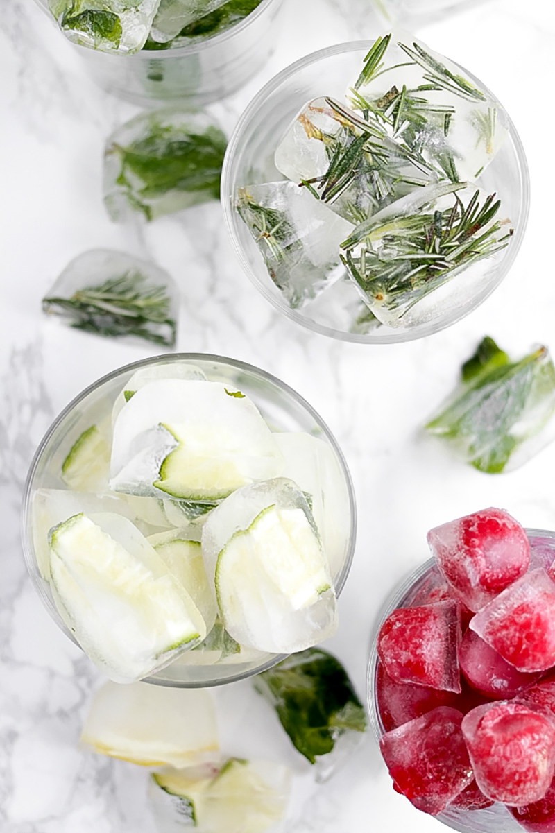 Infused Ice Cubes Recipe