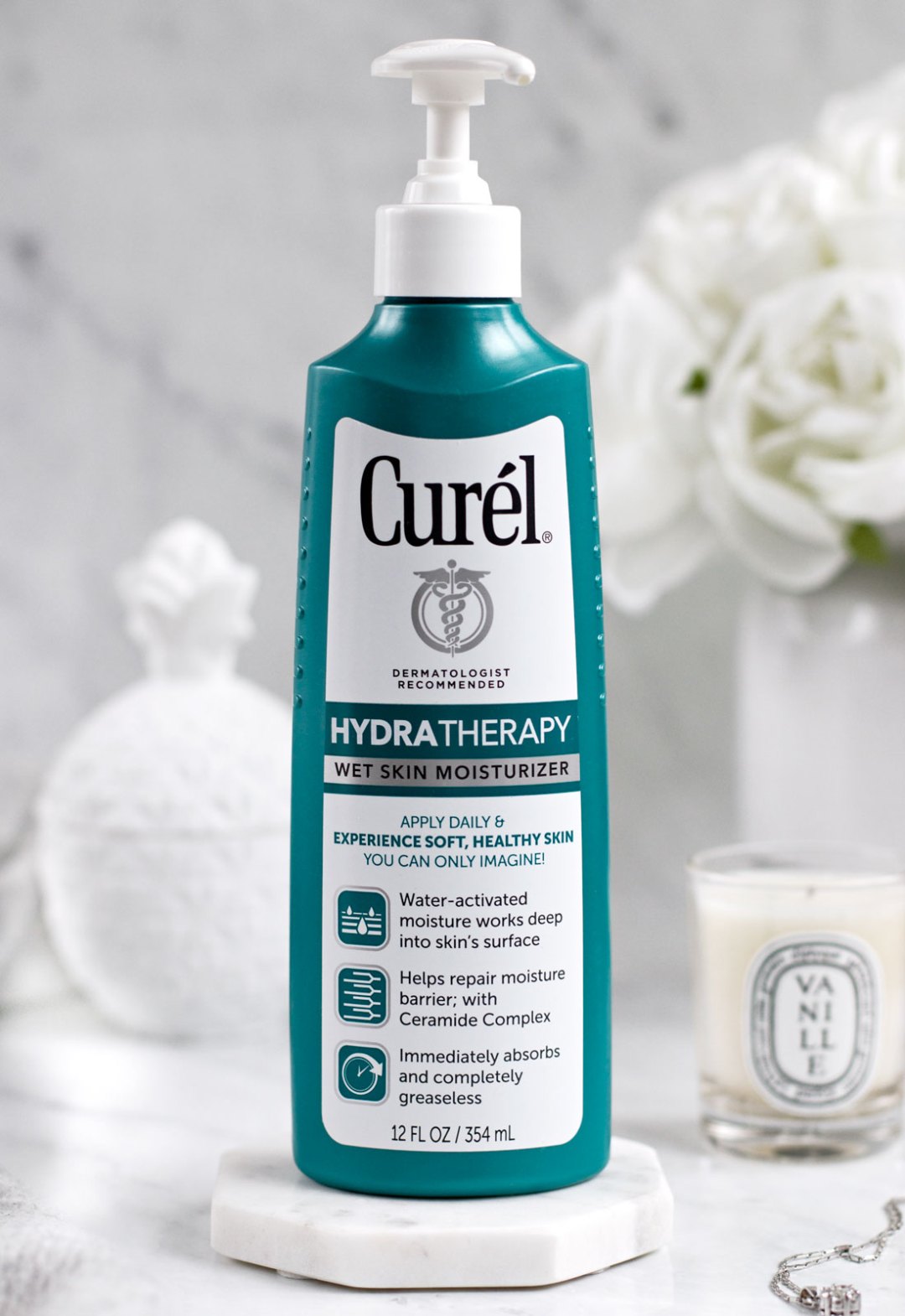 curél hydra therapy wet skin moisturizer