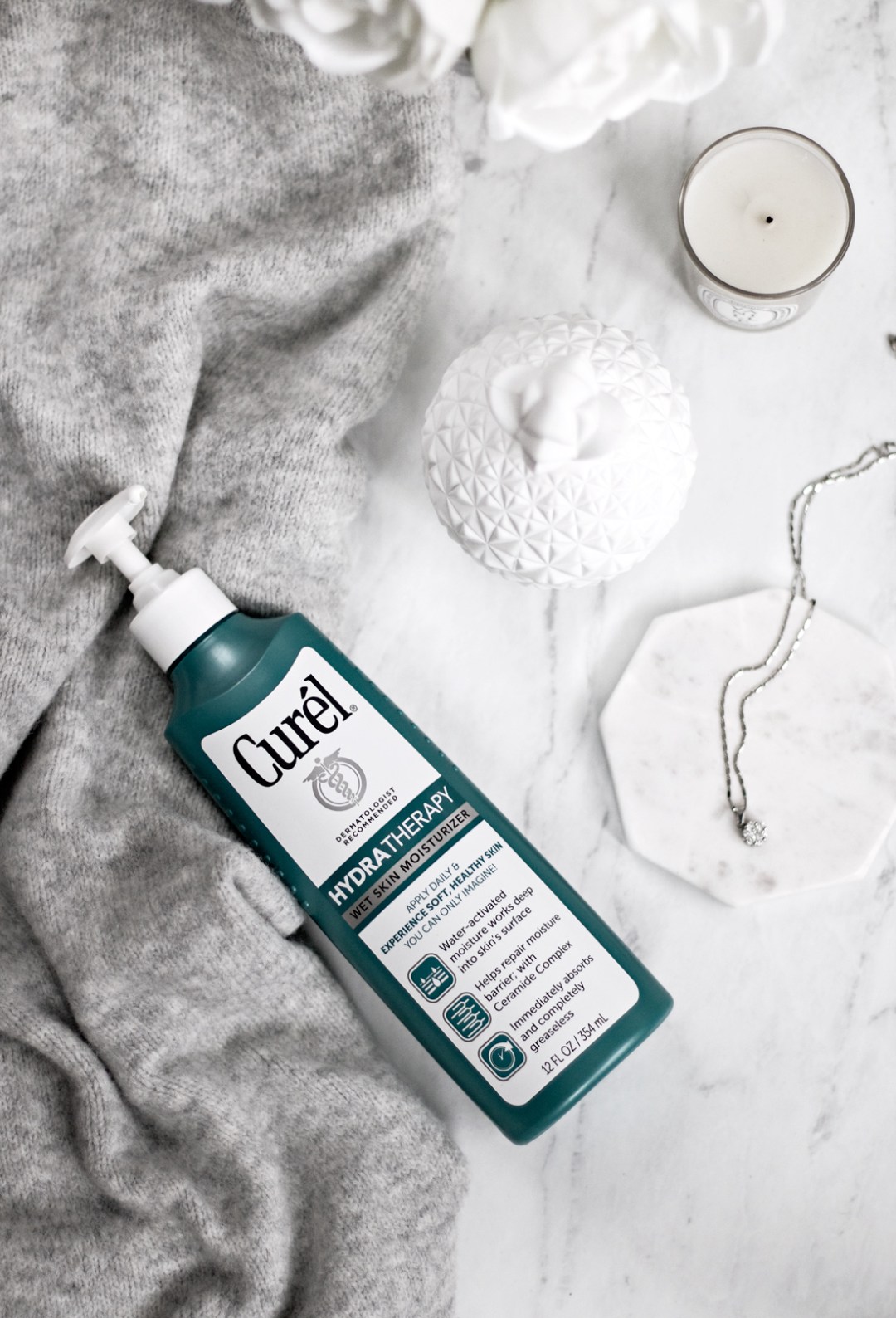 curél hydra therapy wet skin moisturizer