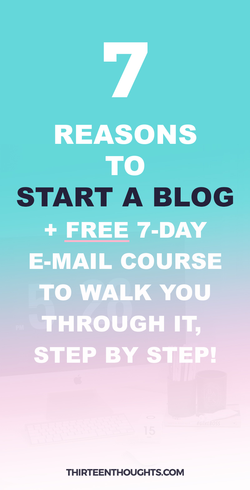 How to Start a Blog Email Course