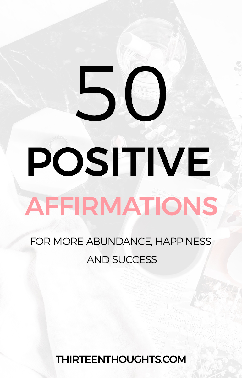 50 Positive Affirmations