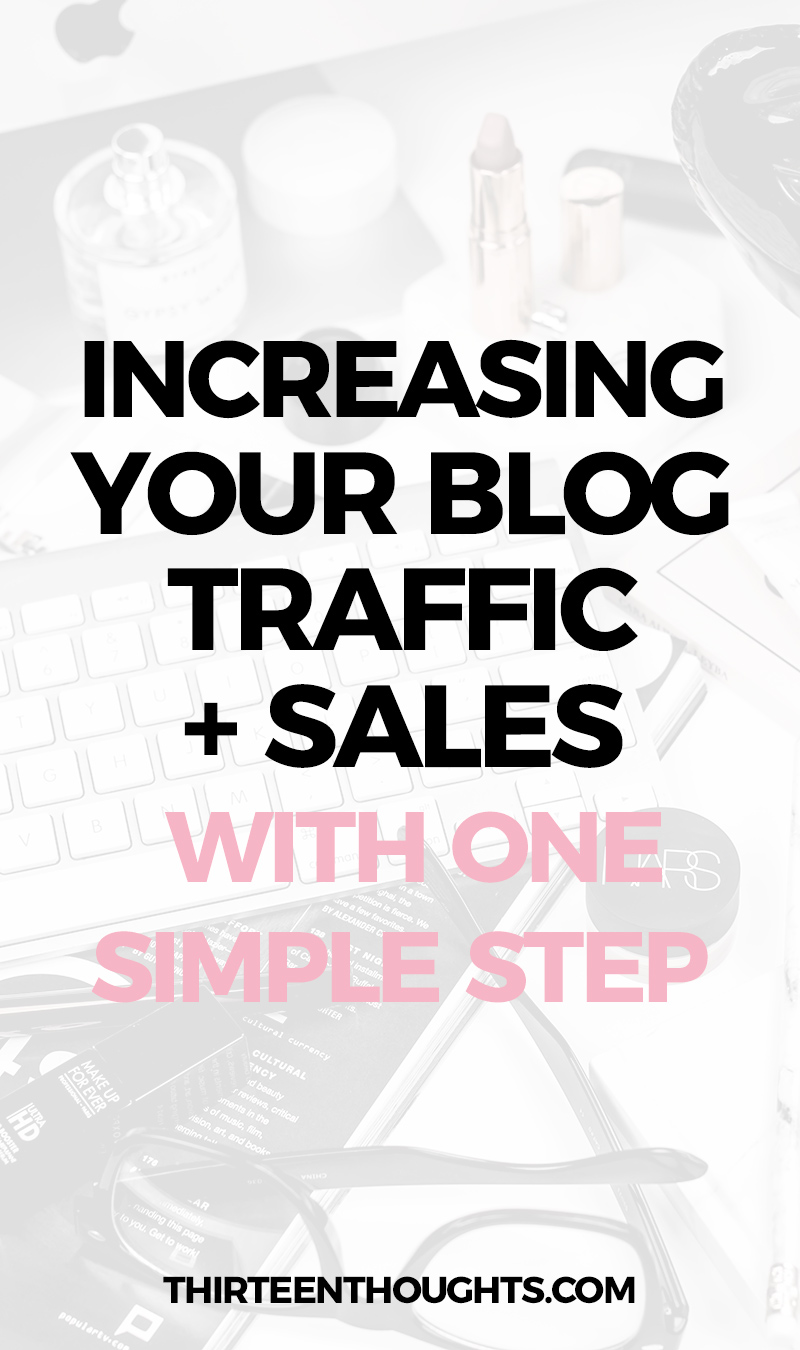 WEB HOSTING: INCREASING YOUR BLOG TRAFFIC + SALES WITH 1 SIMPLE STEP