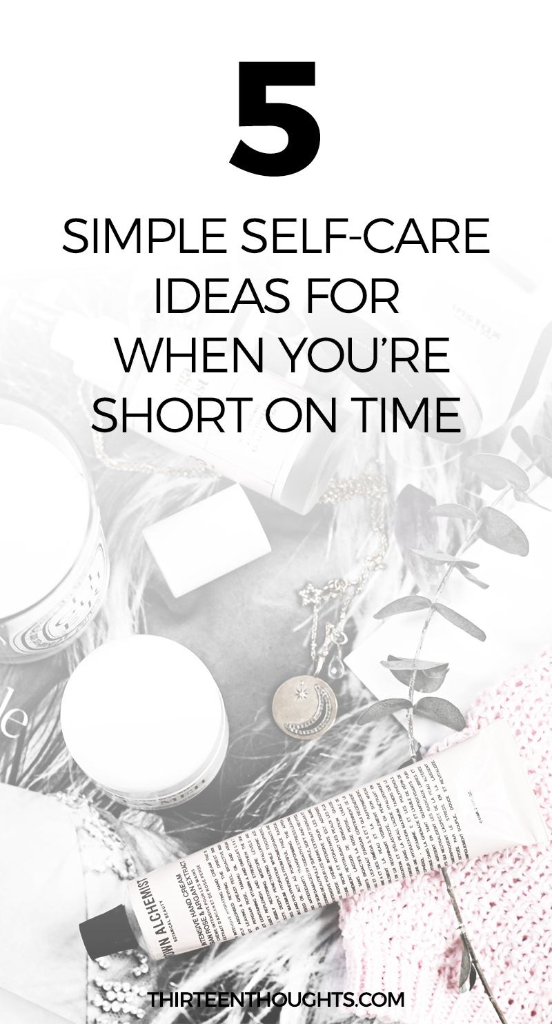 5 Simple Self-Care Ideas