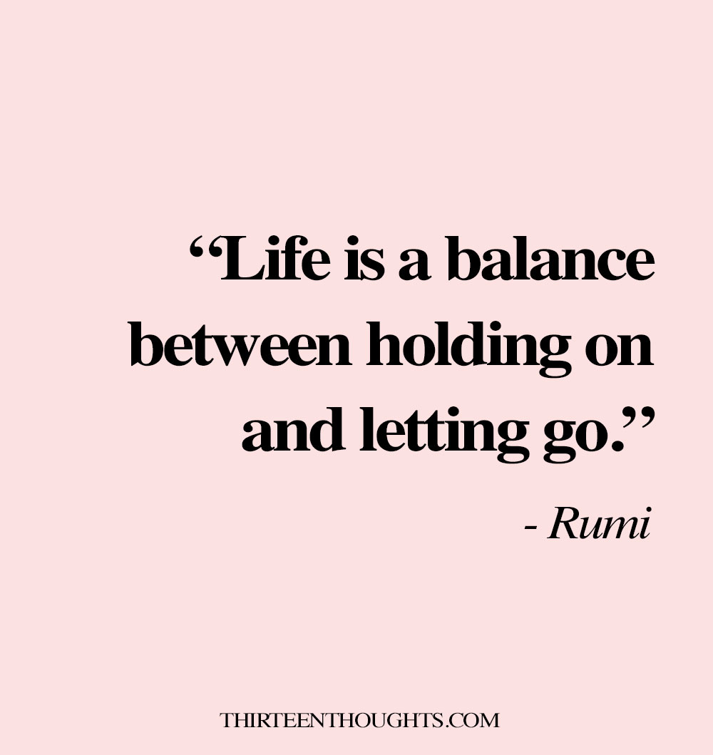 Finding Balance in Life Quote