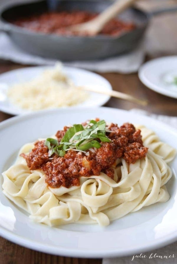 5 Star bolognese sauce without a lot of time & effort!