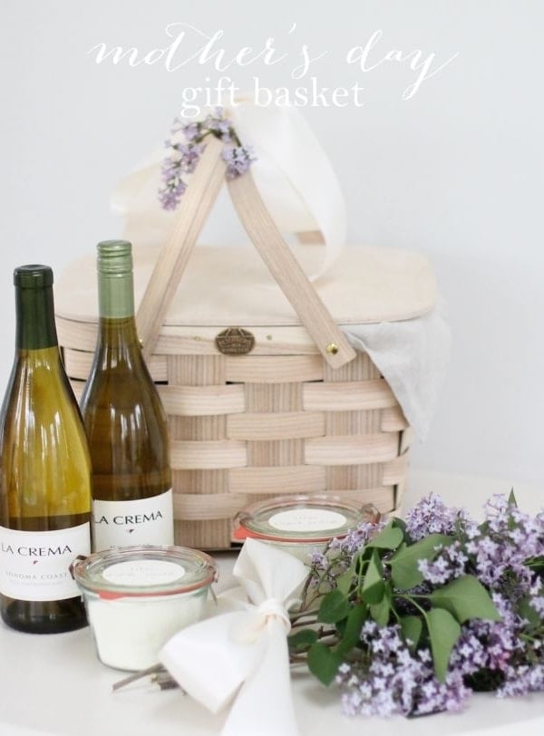 easy, beautiful & thoughtful Mother's Day gift basket | gift idea for Mom or a friend