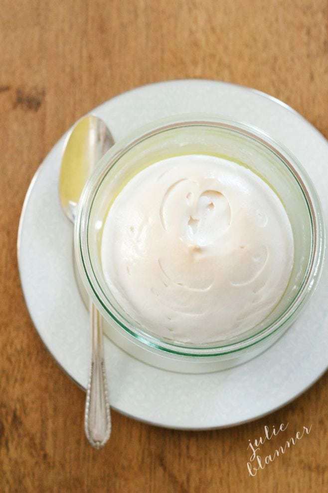 Meyer Lemon Meringue Pies in a jar | Get the recipe & details at lifestylegleam.com