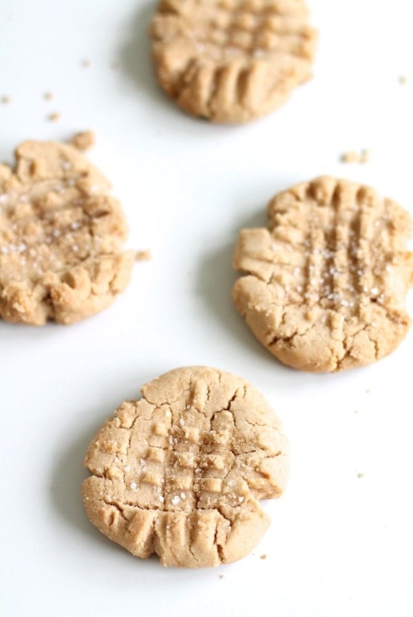 Sweet & Salty Peanut Butter Cookies