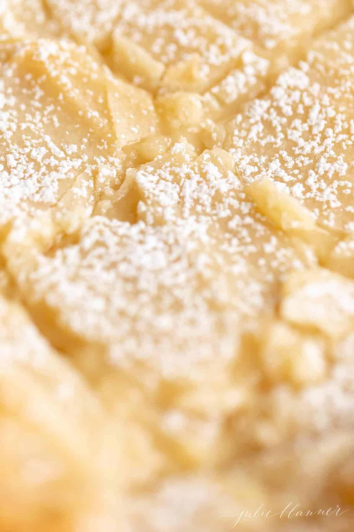 crust of gooey butter cake