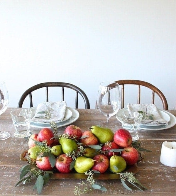 A step-by-step tutorial to create a 5 minute fall centerpiece for less than $10