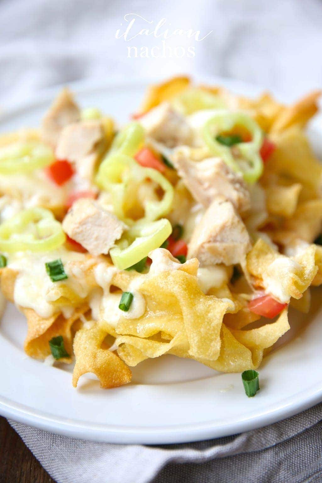 Easy Italian nachos recipe