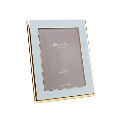 a blue enameled picture frame in an Amazon Mother's Day gift guide