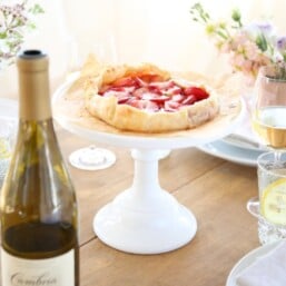 Easy Strawberry Tart Recipe - get the step by step instructions to create this beautiful dessert in just 5 minutes!