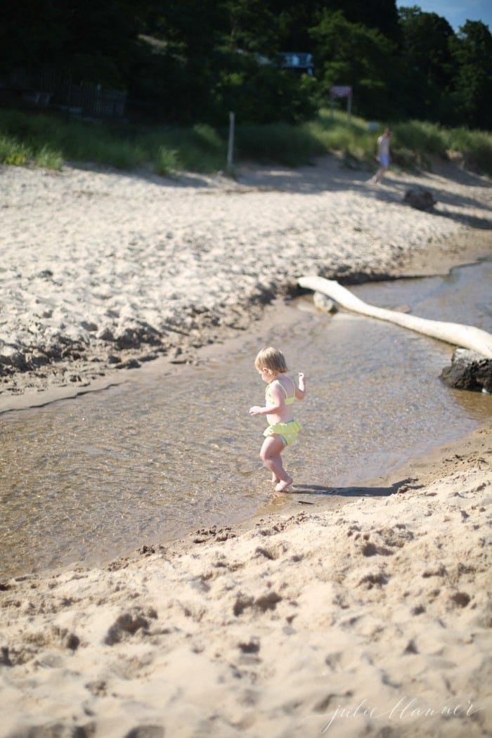 Pier Cove Beach | Things to Do With Kids in Michigan