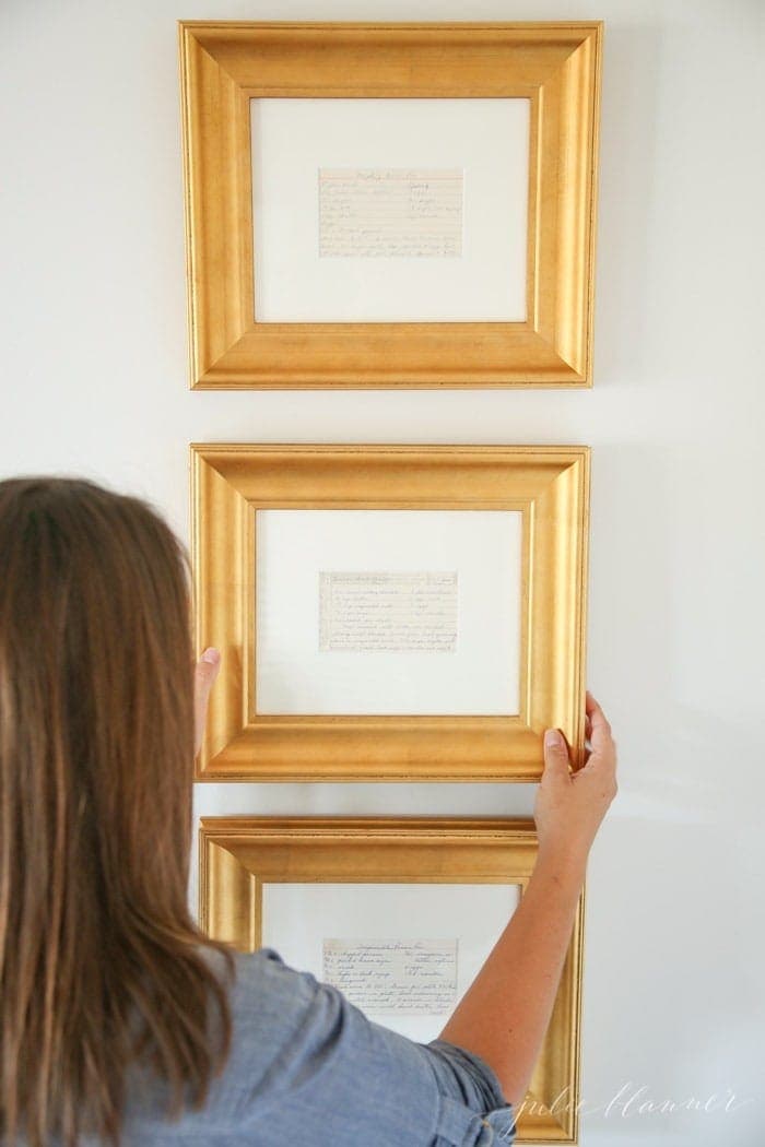 frame family recipes for beautiful kitchen art 