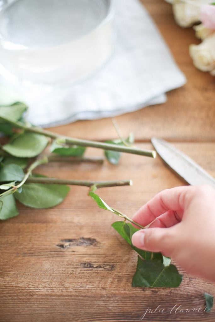 step by step instructions to make a beautiful flower arrangement 