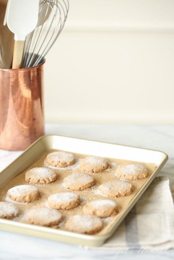 flavorful sugar and spice shortbread cookies | the best Christmas cookie recipe