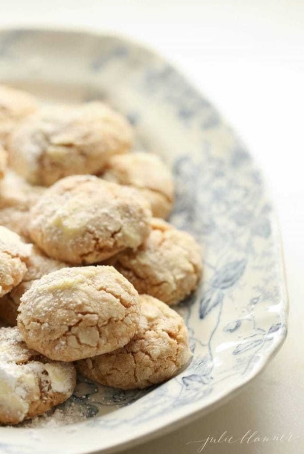 the classic crinkle cookie recipe with brown butter