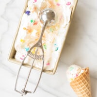 easy no churn bubble gum ice cream