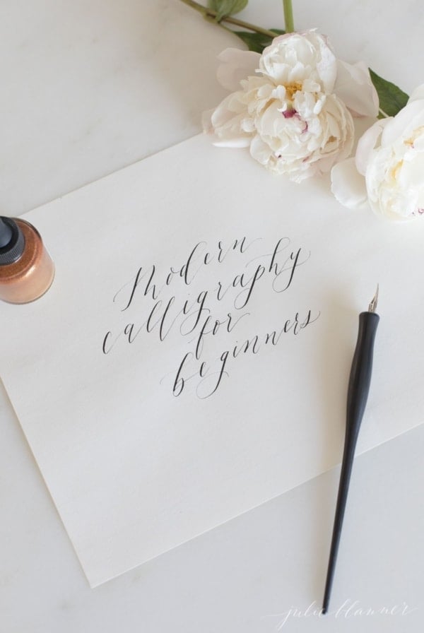 beginners calligraphy
