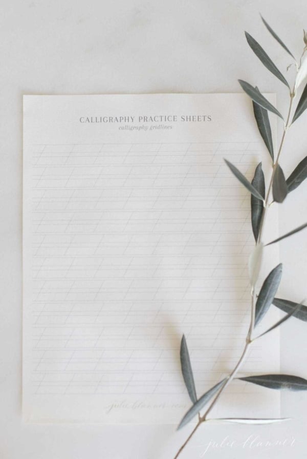 calligraphy paper