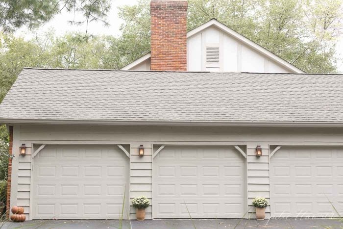 realist beige garage doors