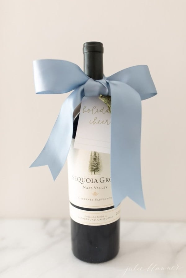 christmas wine gift