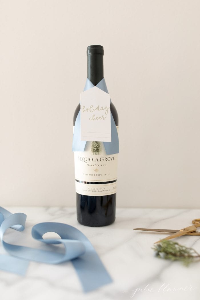 christmas wine gift