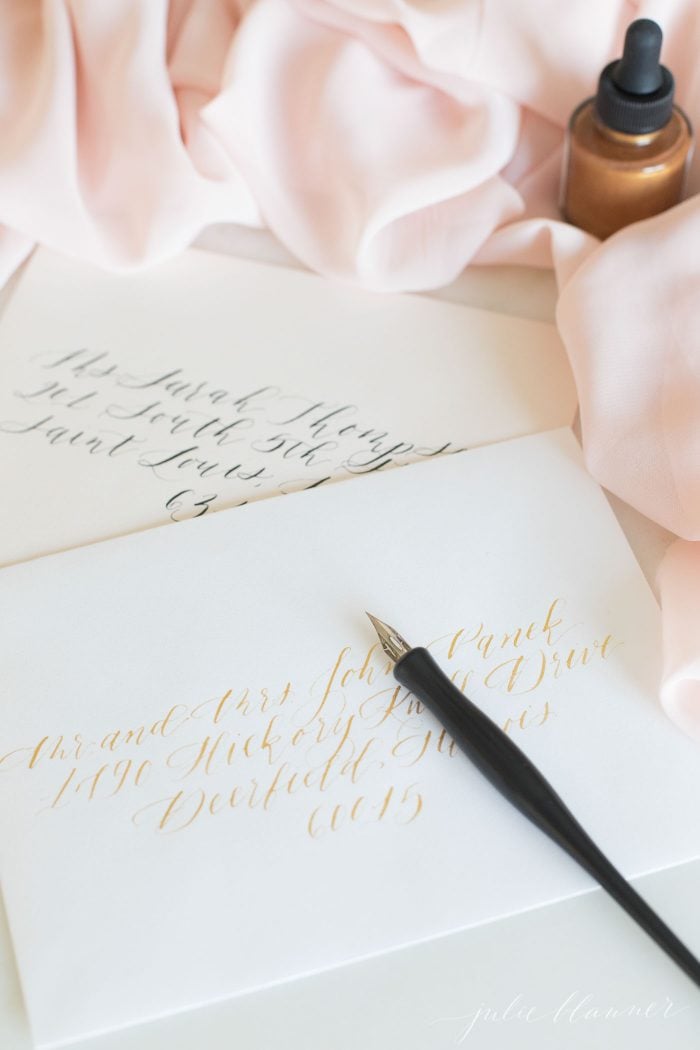 calligraphy supplies for beginners