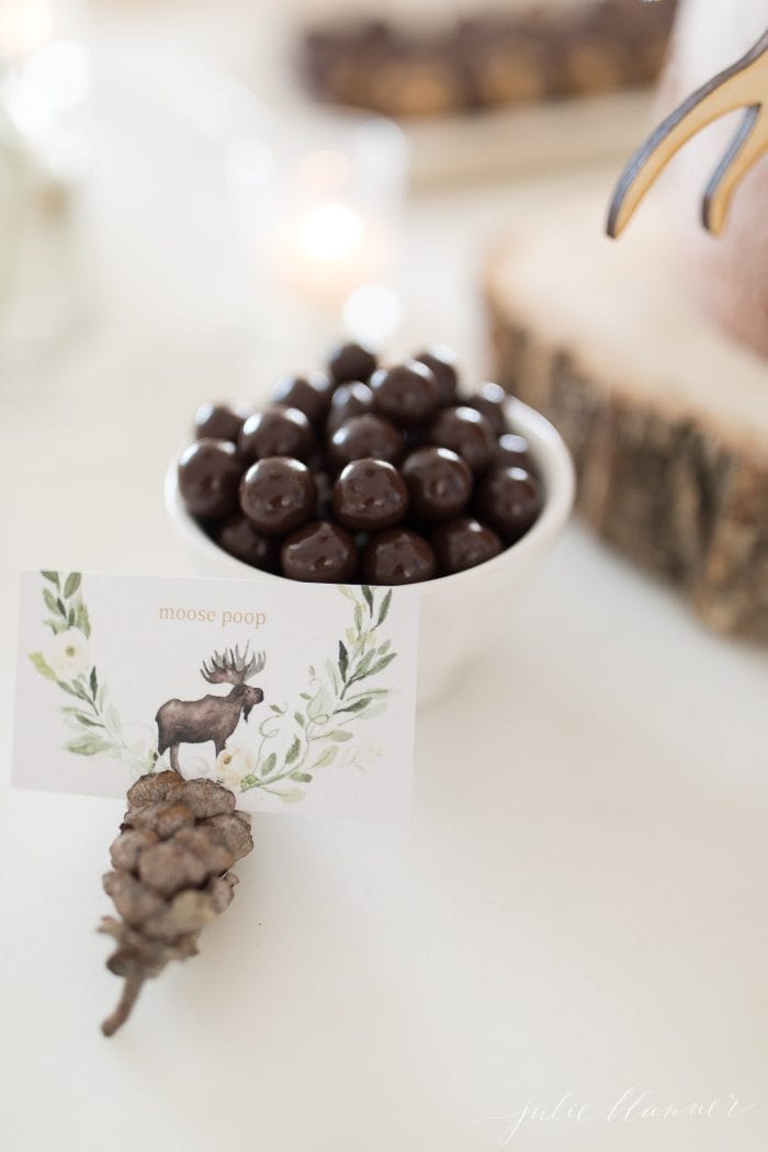 woodland baby shower ideas