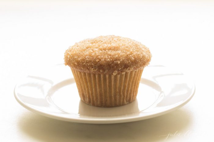 butter muffin on a plate