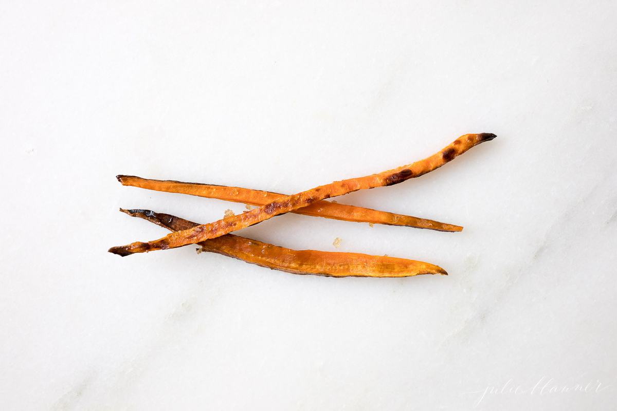 baked sweet potato fries