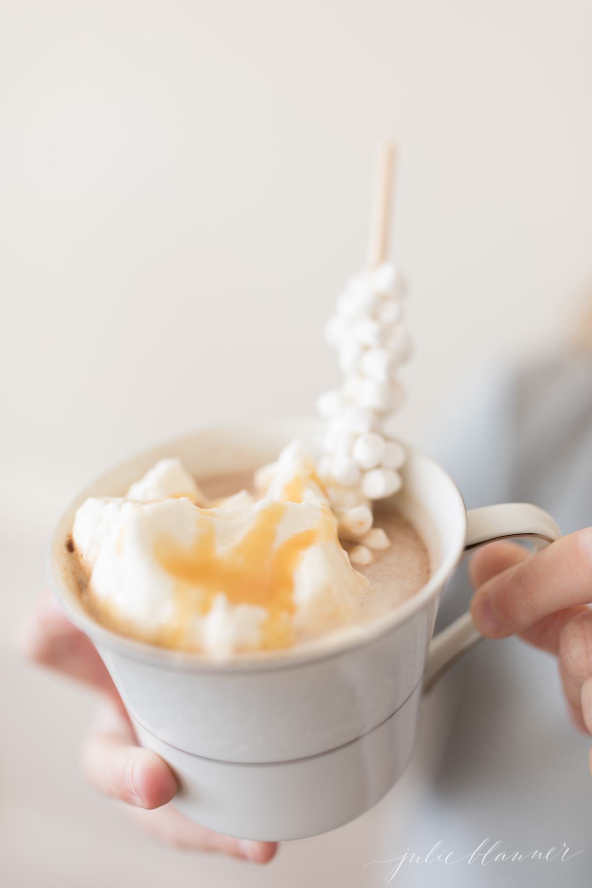 baby shower ideas hot chocolate bar