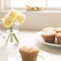 muffin recipe muffin on a plate