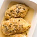 piccata milanese in piccata sauce