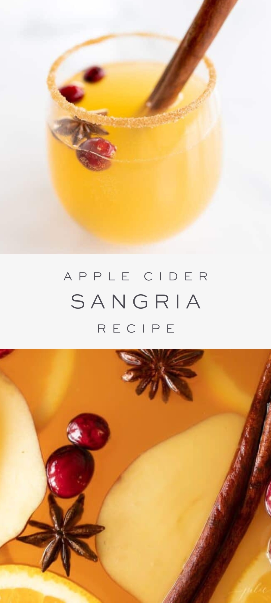 Apple Cider Sangria